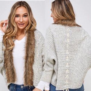 blue striped turtleneck